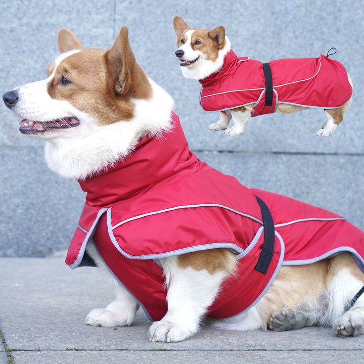 Warm Pet Shell Jacket For Cold Weather Protection